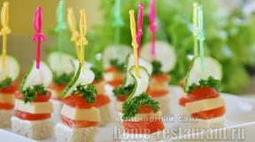 Canapés en brochetas: ¡recetas con fotos para tu colección de ideas!